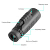 10X HD Optical Monocular Telescope with Phone Clip - Harland's Crate