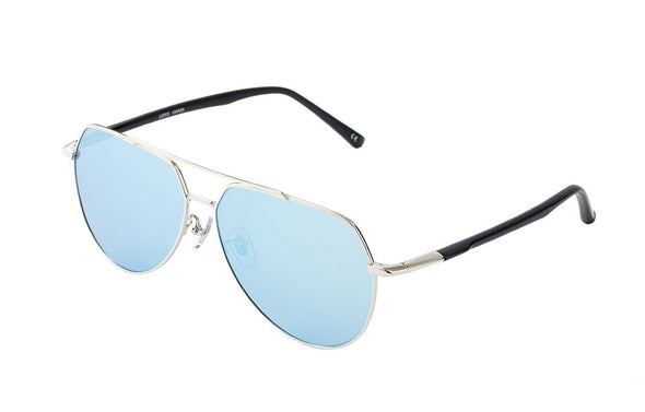 Lucas - Designer Angled Aviator Sunglasses - Harland's Crate