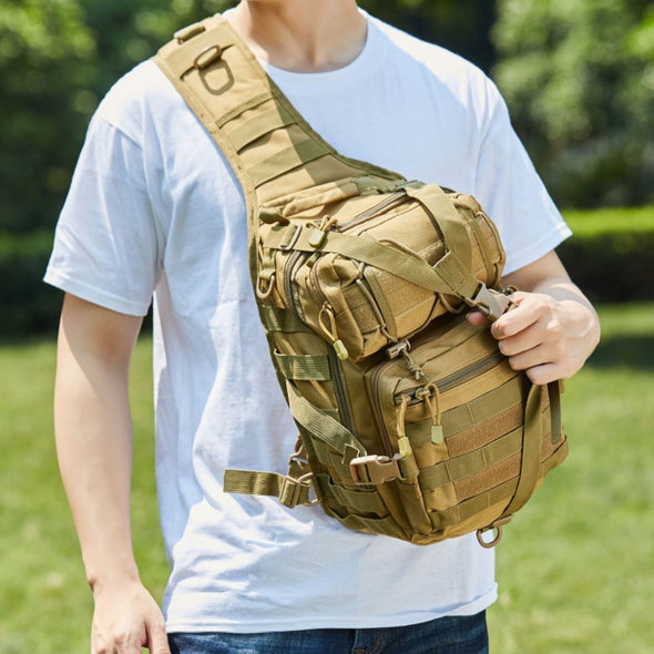 Tactical Military Medium Sling Range Bag - Harland's Crate