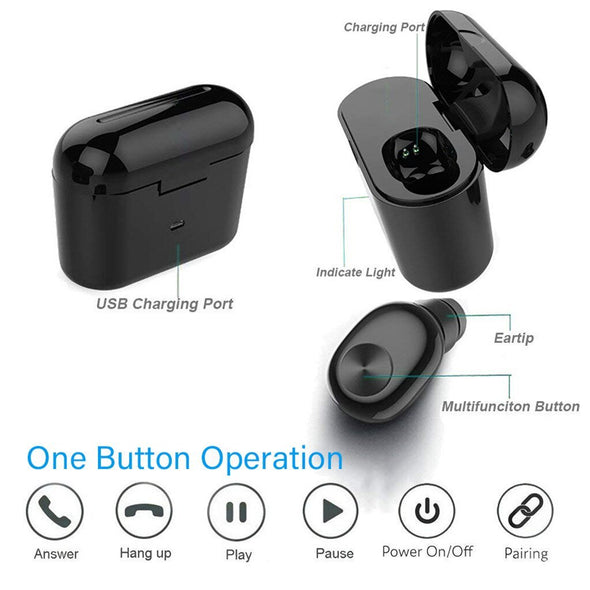 Wireless Bluetooth Earphone - Harland's Crate