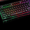 Z4 LED Flame Gaming Keyboard with 2000 DPI - Harland's Crate